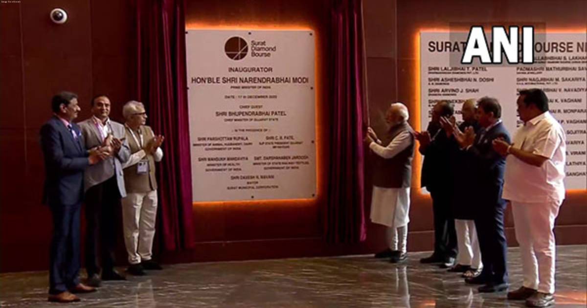 Gujarat: PM Modi inaugurates Surat Diamond Bourse